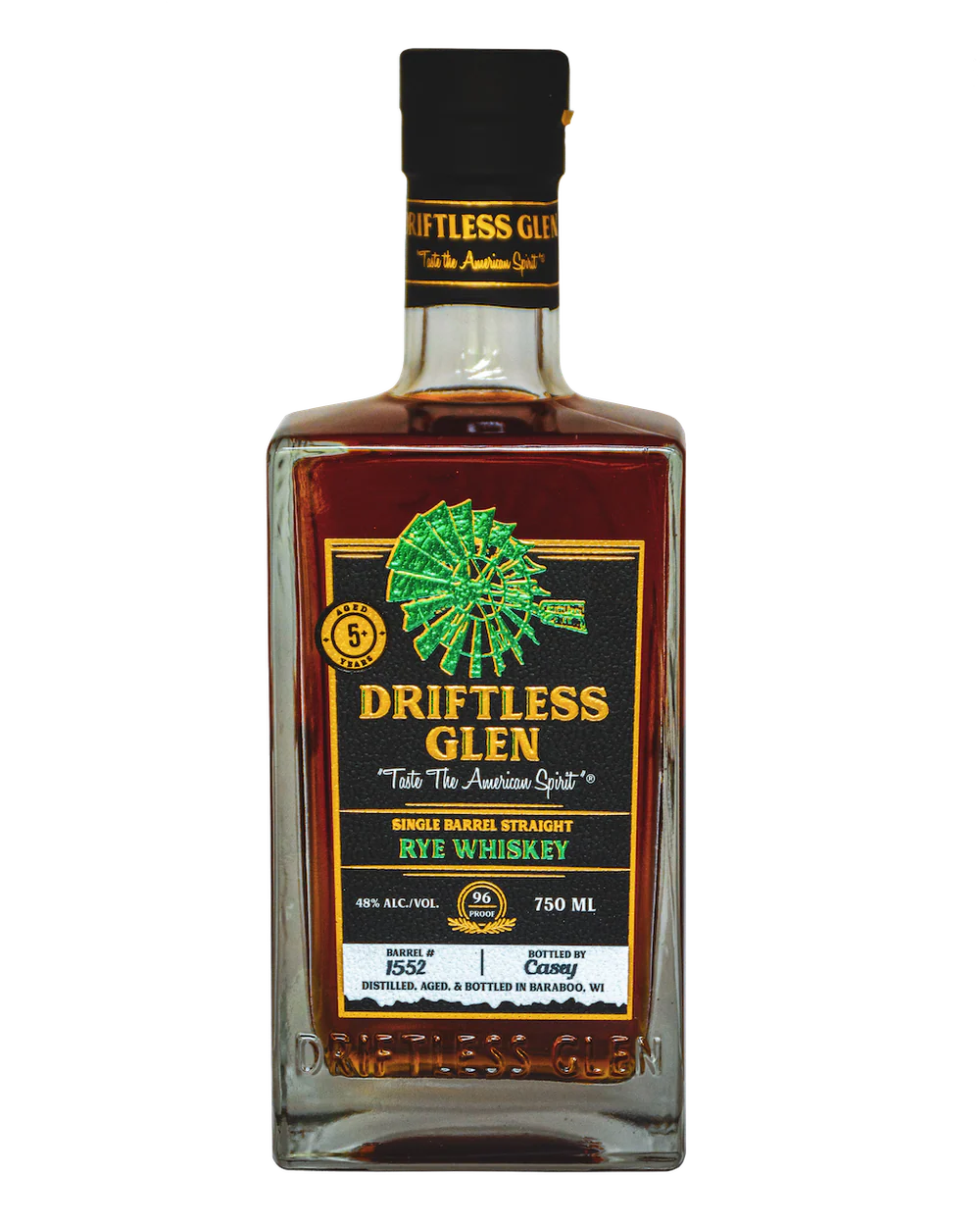 Driftless Glen Distillery Single Barrel Straight Rye Whiskey