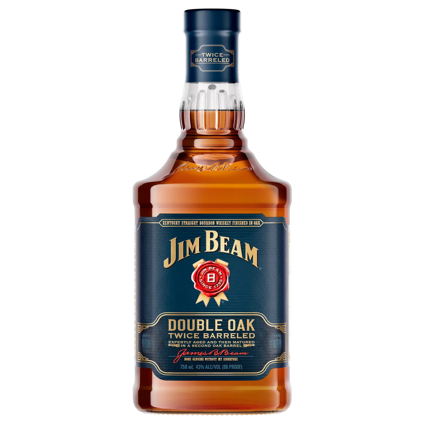 Jim Beam Double Oak Twice Barrelled 750ml