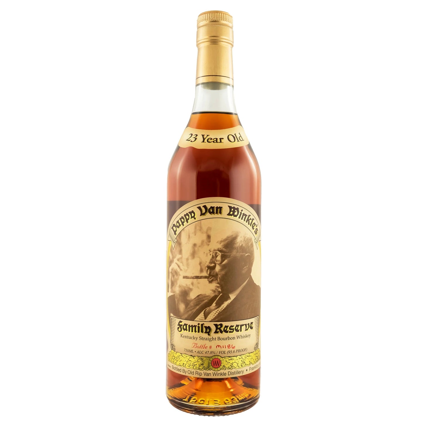 Pappy Van Winkle Family Reserve Bourbon Whiskey 23 year 750 ml