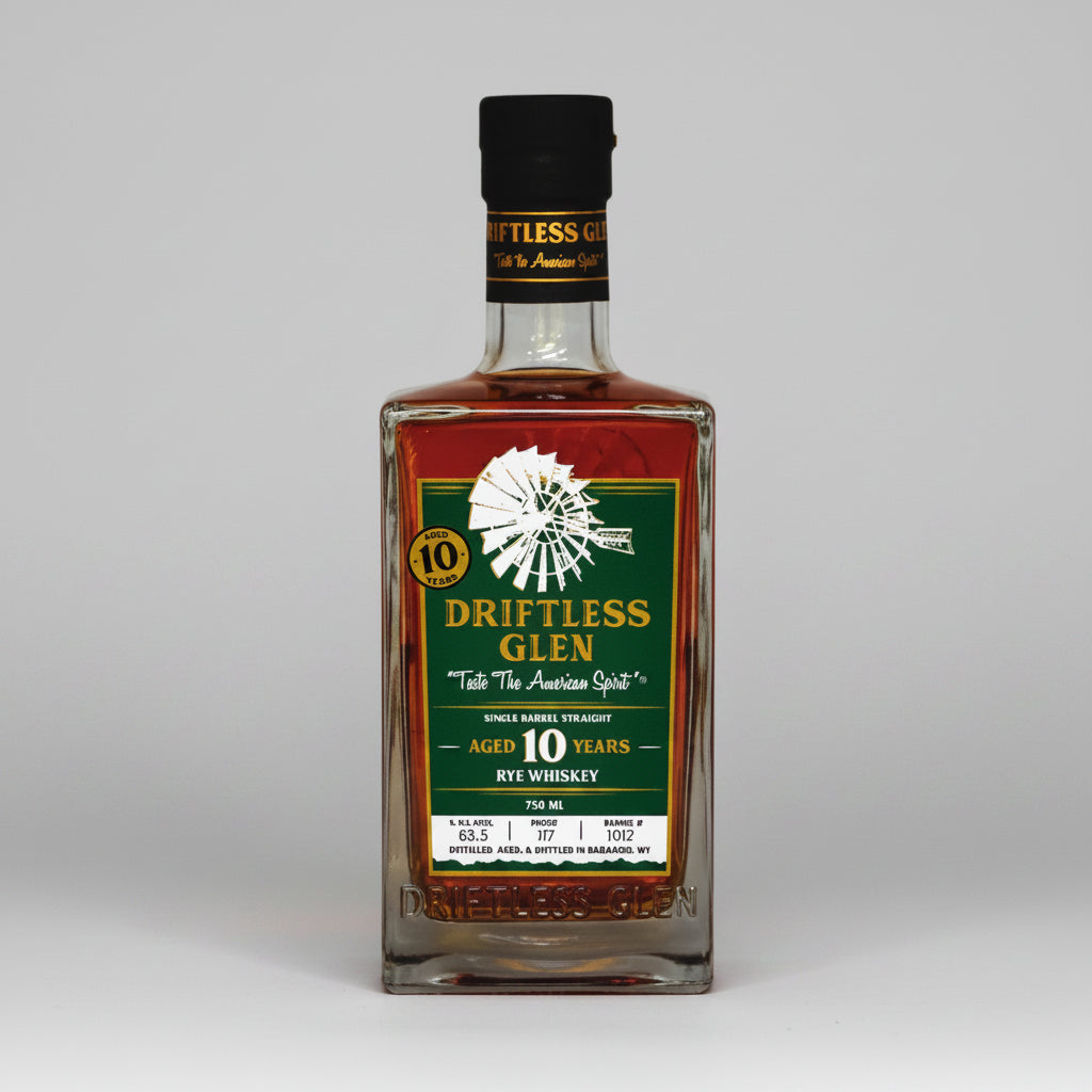 Driftless Glen Single Barrel Straight Rye 10 year 750ml