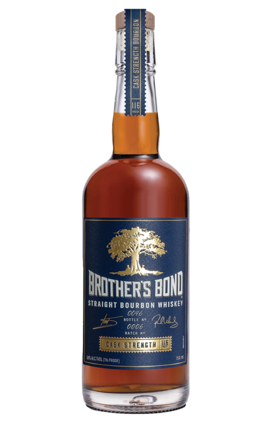 Brother's Bond Cask Strength Straight Bourbon Whiskey 750ml