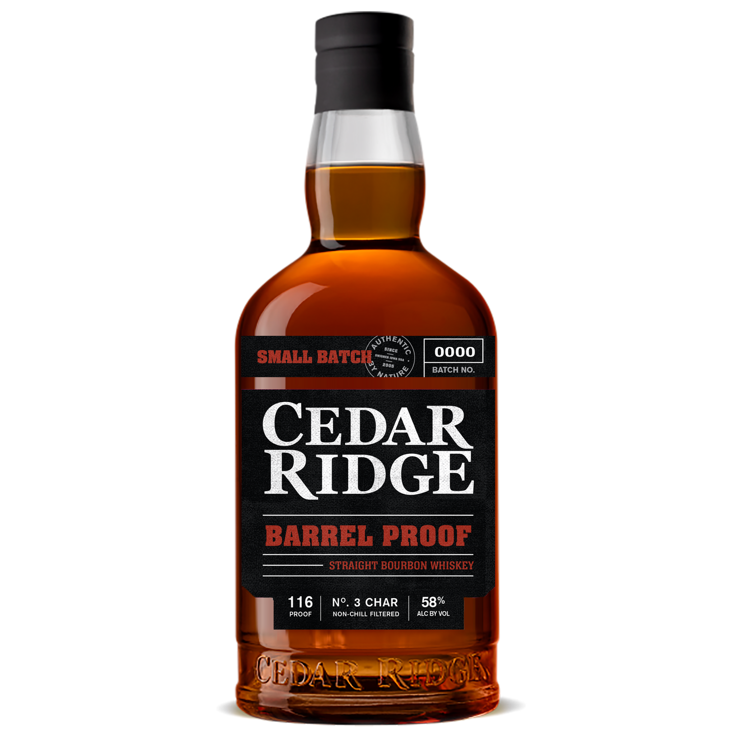 Cedar Ridge Barrel Proof 750ml