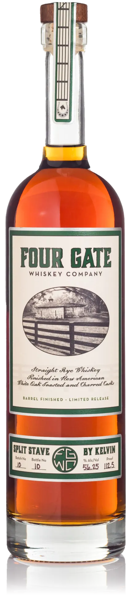 Four Gate Spilt Stave Kelvin Batch 10 750ml