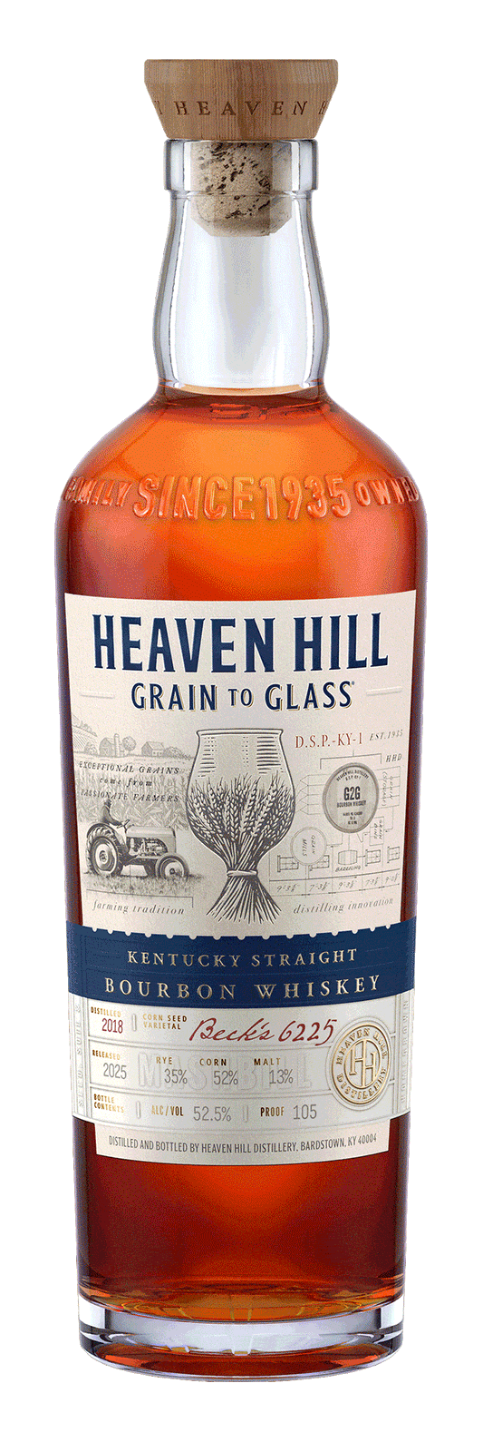 Heaven Hill Grain to Glass Bourbon 750ml