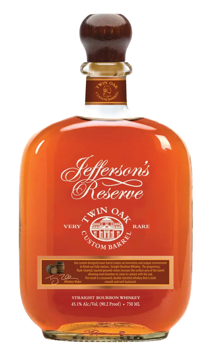 Jefferson's Twin Oak Custom Barrel Very Rare 750ml