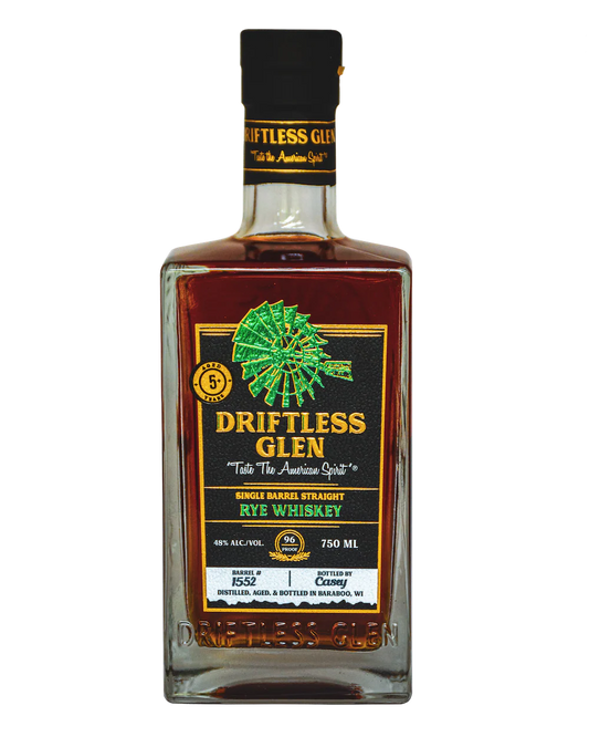 Driftless Glen Distillery Single Barrel Straight Rye Whiskey