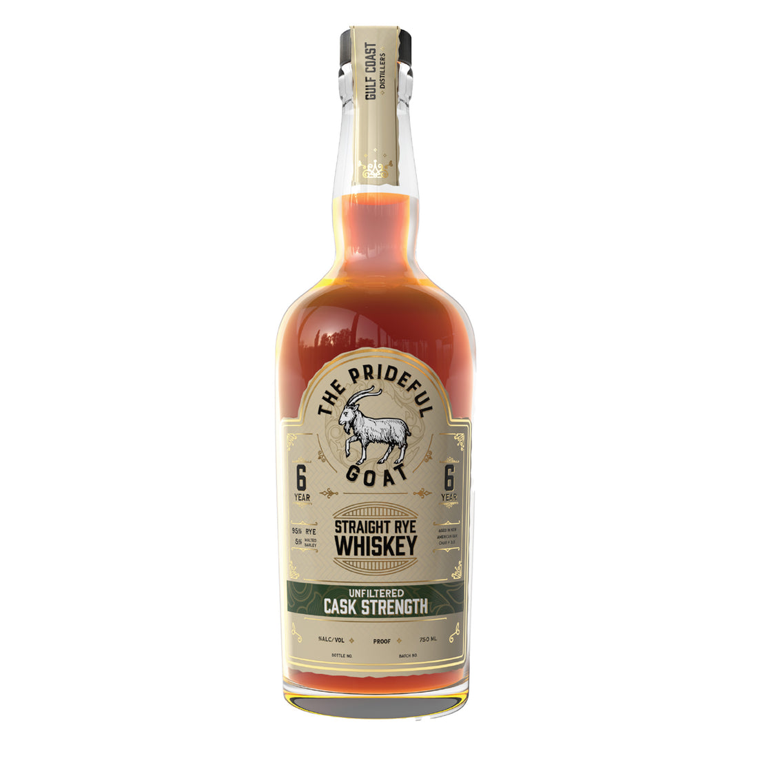 The Prideful Goat Straight Rye Whiskey 6 Year 750ml
