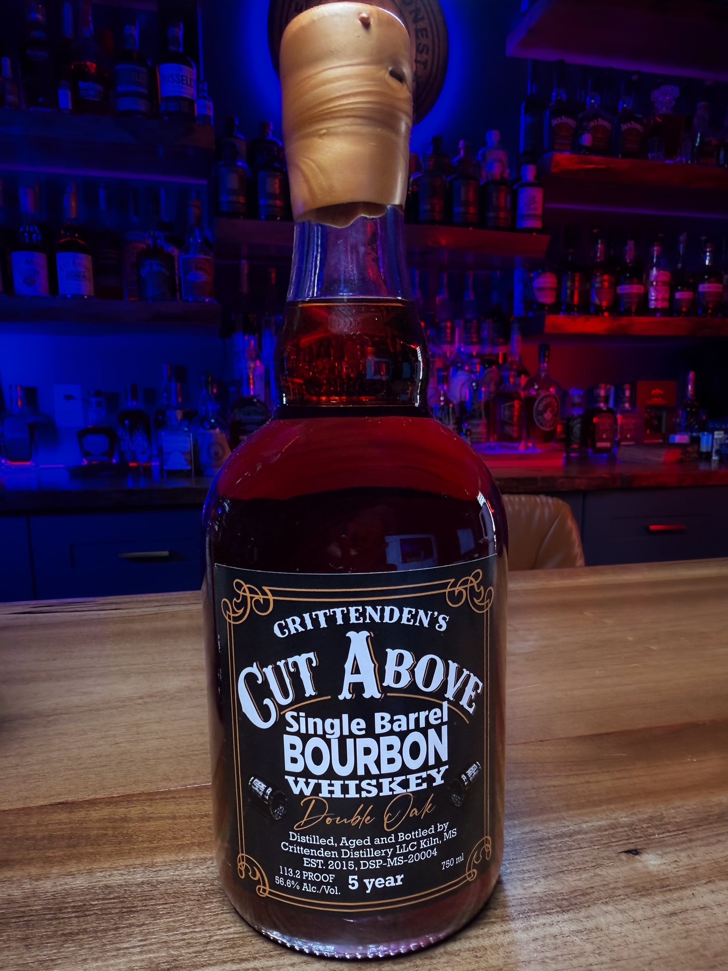 Crittenden Double Oak Bourbon 750ml