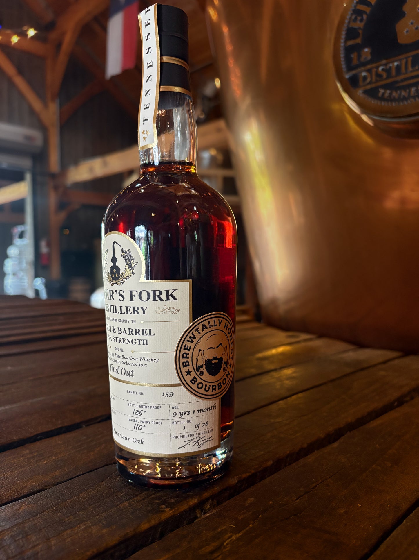 Leiper's Fork Barrel #159 – "Find Out"