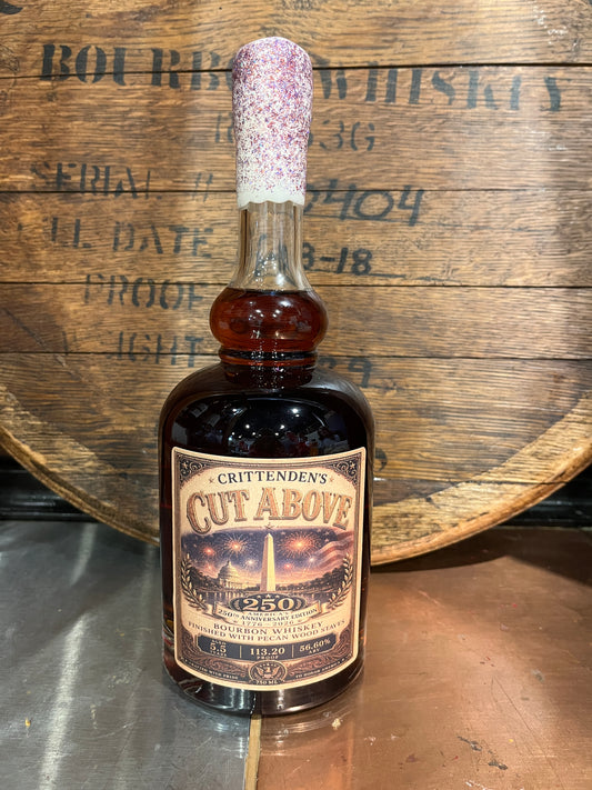 Crittenden's Cut Above America's 250th Anniversary Edition Finished with Pecan Wood Staves 750ml