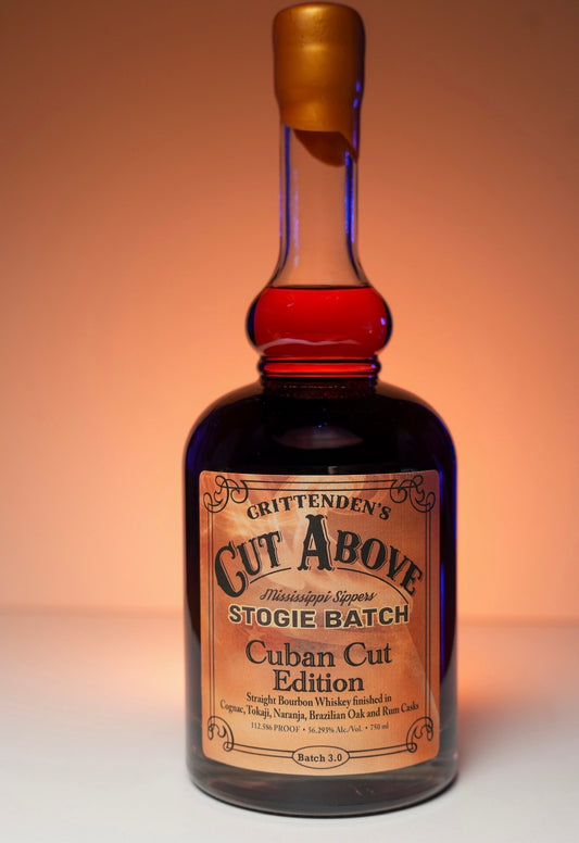 Crittenden's Cut Above Mississippi Sippers Stogie Batch 3.0 Cuban Cut Edition 750ml