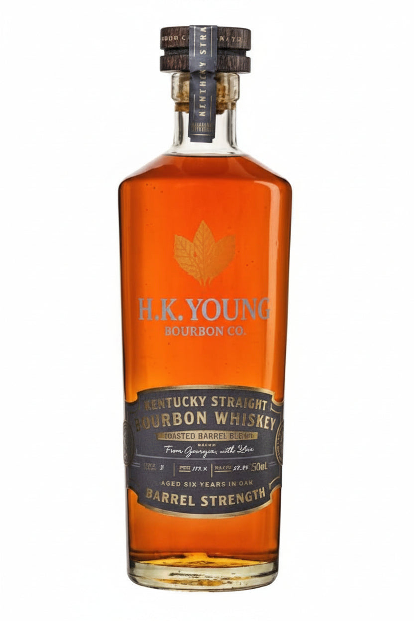 H.K. Young Toasted Barrel Blend Barrel Strength Kentucky Straight Bourbon Whiskey 117.4 Proof 750ml